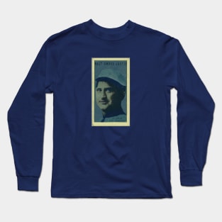 Walt Justis Blue Sox Card Long Sleeve T-Shirt